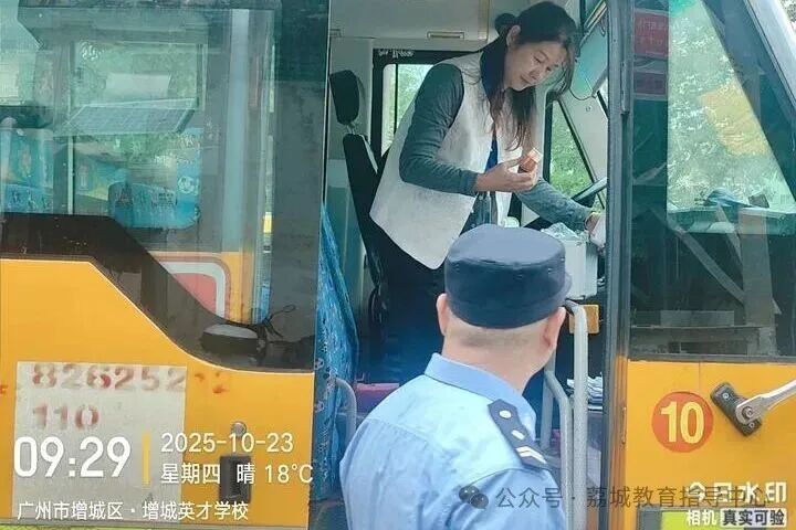 荔城街開展十月份校車常規檢查/ 荔城街開展十月份校車常規檢查