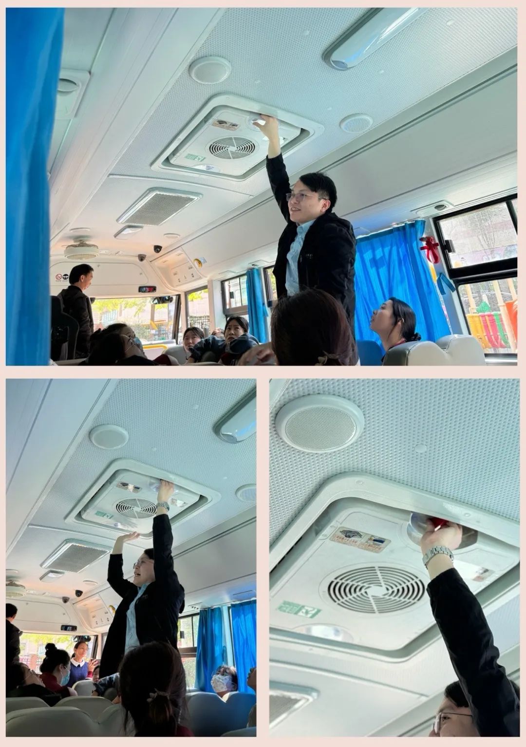 【安全演練】秋長益華幼兒園“平安乘車，安全‘童’行”校車安全演練活動