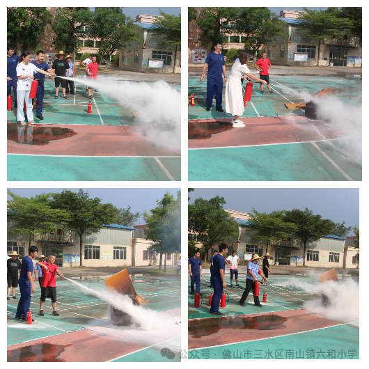 快樂乘車，安全同行——南山鎮六和小學2025—2026學年校車消防逃生演練